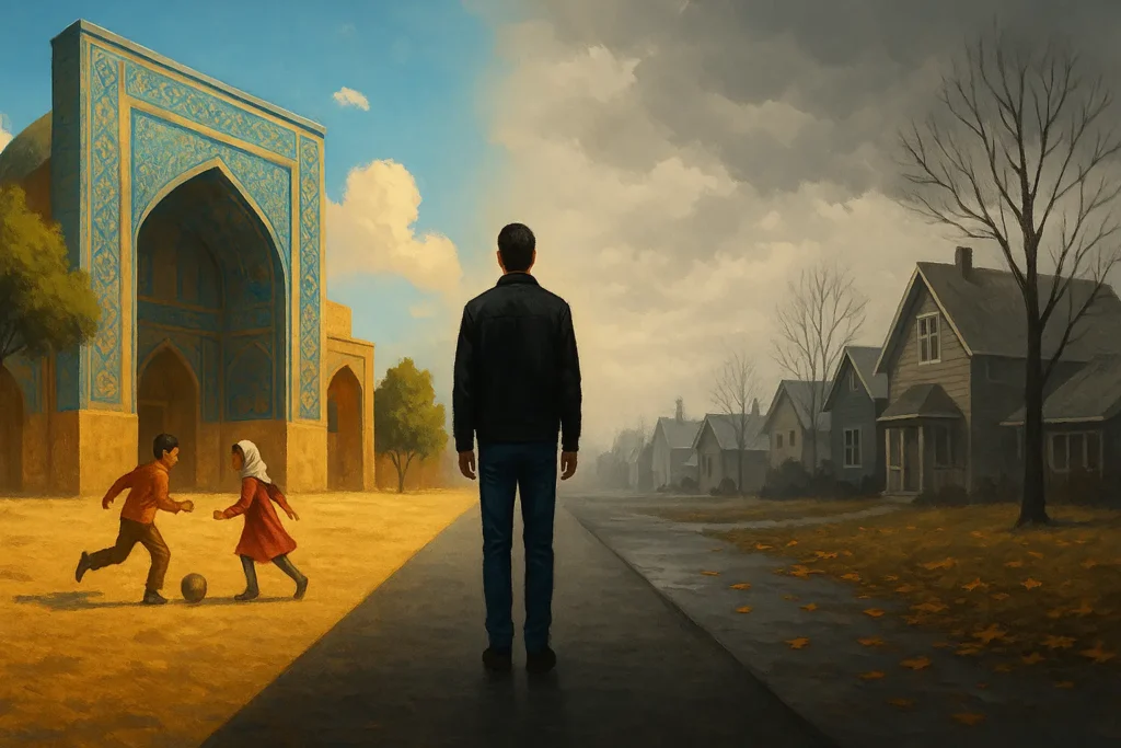 میان دو جهان ایستادن یعنی چه؟